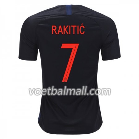 Goedkope Kroatië Rakitic 7 Uitshirt WK voetbal 2018